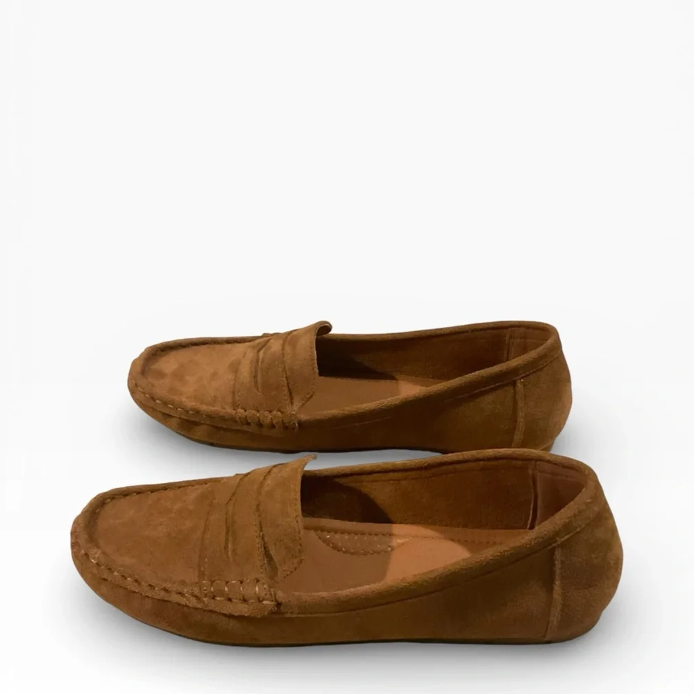 Seychelles Women's Penny Loafers, Slip On Flats for Business & Work Size 8.5